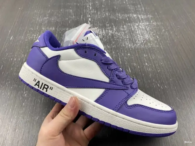 Boostmaster lin CUSTOM DM7890-386 TRAVIS OFF-WHITE X JORDAN SCOTT 1 AIR X 0621